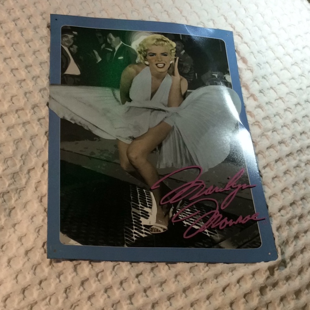 Marilyn Monroe tin picture